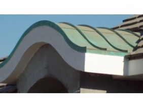 Copper Patina Roof 1