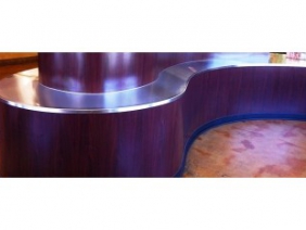 Stainless Steel Wave Counter Top